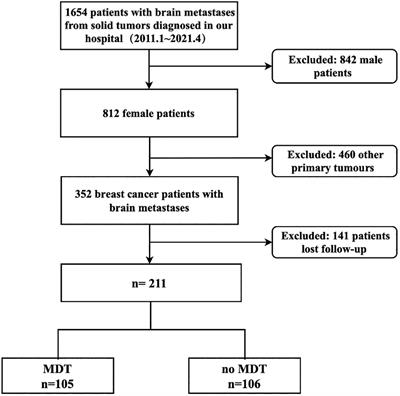 Impact of multidisciplinary team on the pattern of care for brain metastasis from breast cancer